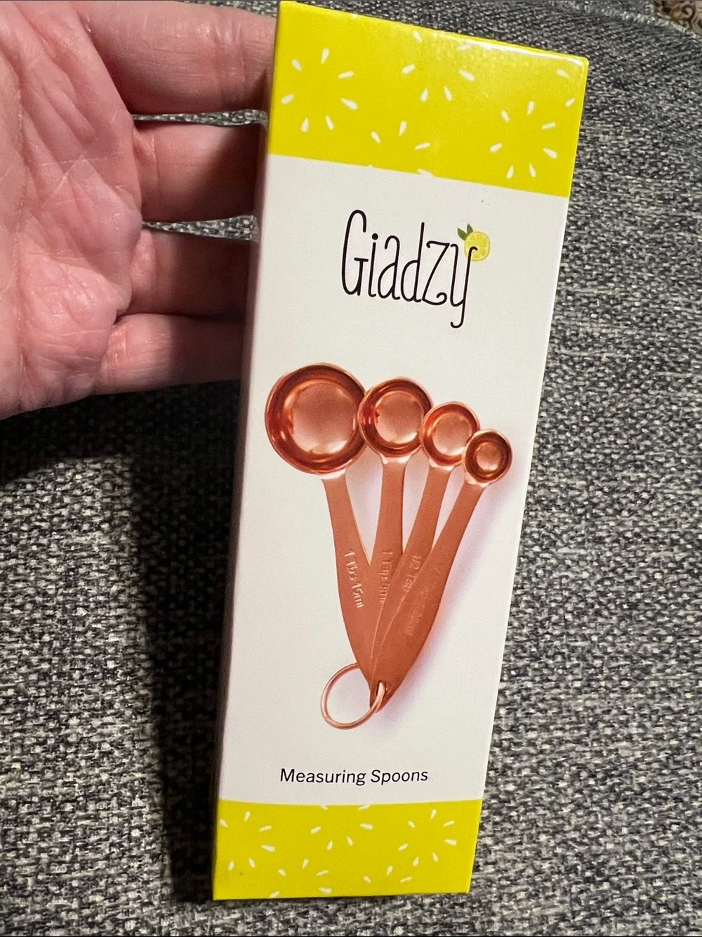 NWT Giadzy Copper Plated Measuring Spoons